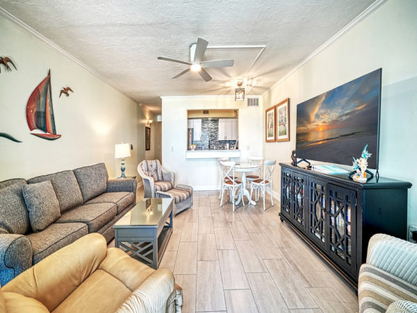 Gulf Views Two Bedroom Longboat Key Condo on the Beach